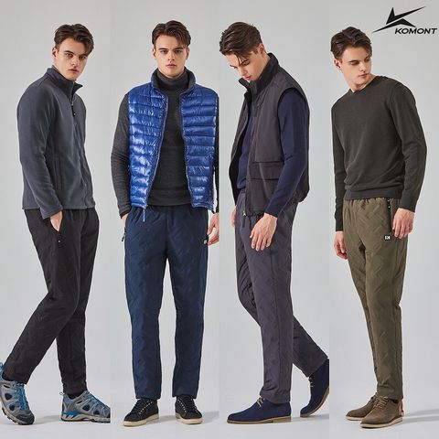 O 코몽트 25FW 남성 고주파 패딩 팬츠 2종