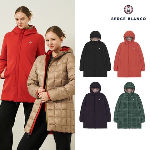 세르즈블랑코 25FW 리버시블패딩점퍼 여성