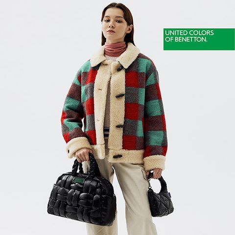 [BENETTON]베네통 정품 25FW 더블 위빙 클라우드백 3종
