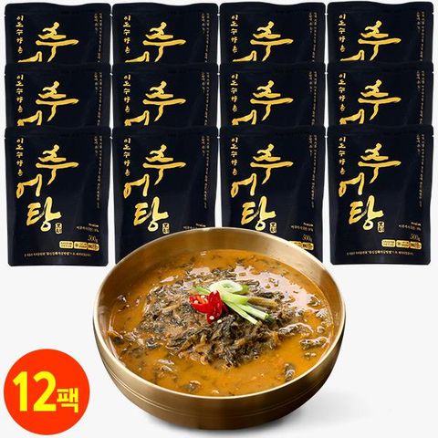이도수향촌 추어탕 500g 10팩+2팩더! (총12팩)