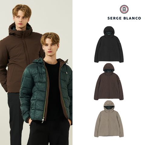 세르즈블랑코 25FW 리버시블패딩점퍼 남성