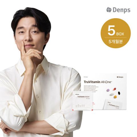 덴프스 트루바이타민 올인원 멀티비타민&루테인&밀크씨슬 5개월분
