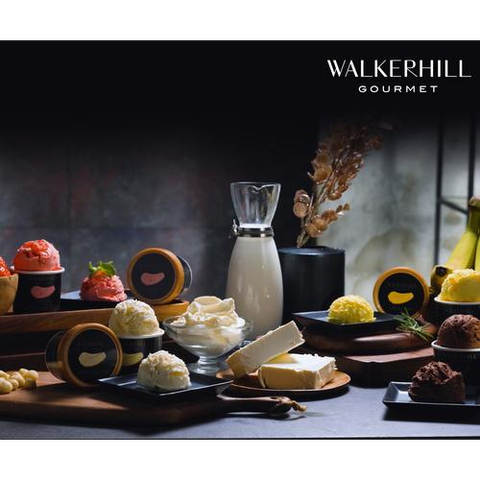 [워커힐] 워커힐 고메 아이스크림 4종 12팩 (딸기3/초코3/망고바나나3/치즈3)