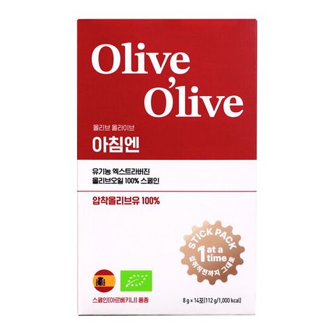 [1박스] 셀게이트 올리브 올라이브 아침엔 유기농 엑스트라버진 스페인 올리브오일