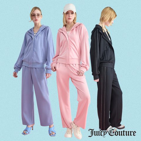 [쥬시꾸뛰르] (최종가) 쥬시꾸뛰르 후드 집업 세트 (컬러 택 1)