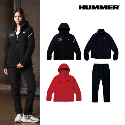 (3종 모두)험머 여성 플리스+트랙수트 3종세트