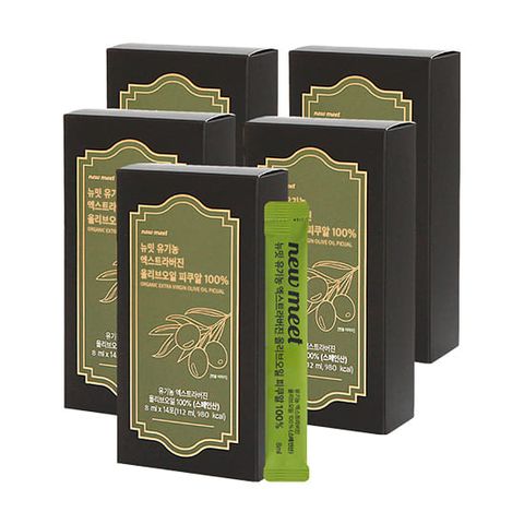 뉴밋 유기농 엑스트라버진 올리브오일 스틱 피쿠알 5박스