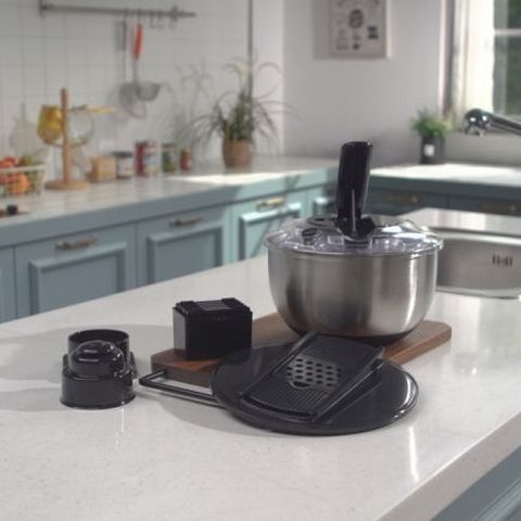 [오슬로] 만능스텐볼(야채탈수,손질 채칼 6종 포함!)