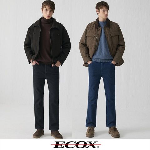 에콕스 25WINTER 남성 본딩데님기모팬츠 2종 남성