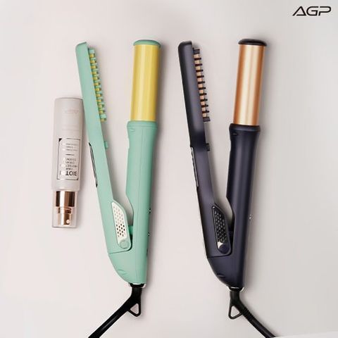 [AGP] [AGP] AGP 고데기 스타일러(네이비, 민트 중 색상 택 1)+헤어에센스 1종