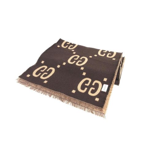 GG 투톤 울실크 머플러 (495592)