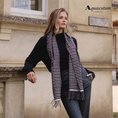 [아쿠아스큐텀] 25FW 이태리 캐시미어 100머플러