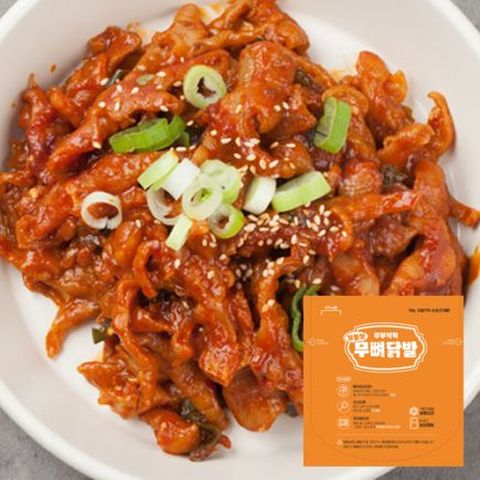 [주부식탁]  무뼈 닭발 150g×10팩  