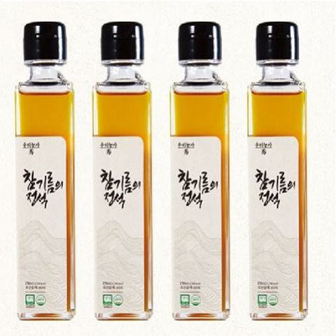 참기름의 정석 국산 참기름4병