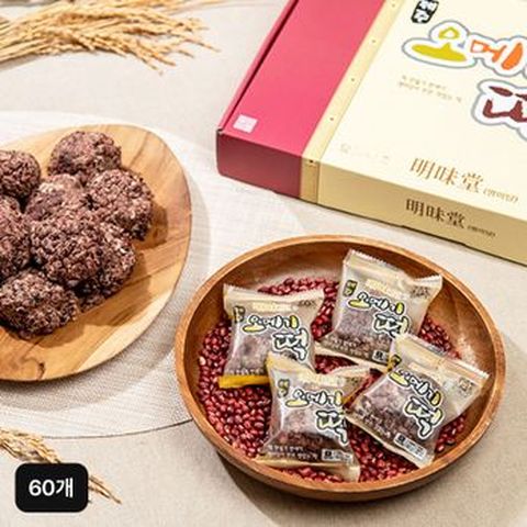 명미당 제주오메기떡 60개