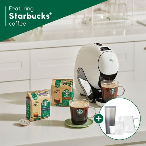 네오 커피머신 스타벅스 번들 (화이트/블랙)