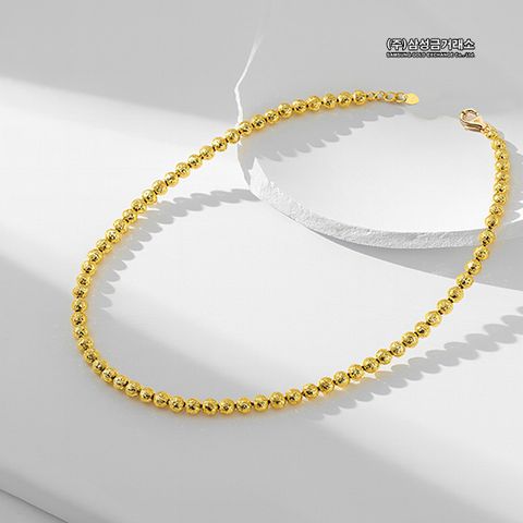 [삼성금거래소]24K 커팅볼 목걸이3mm