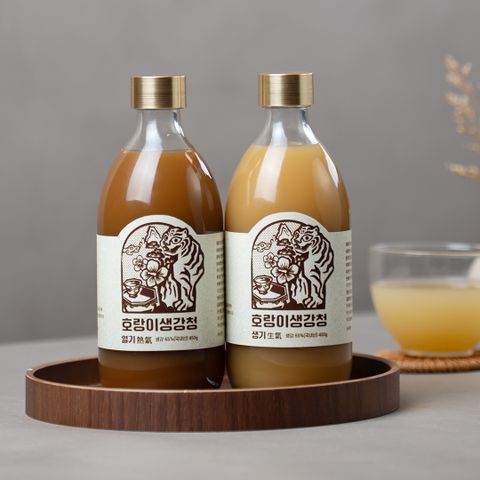 팔팔호랑이 호랑이생강청 생기+열기