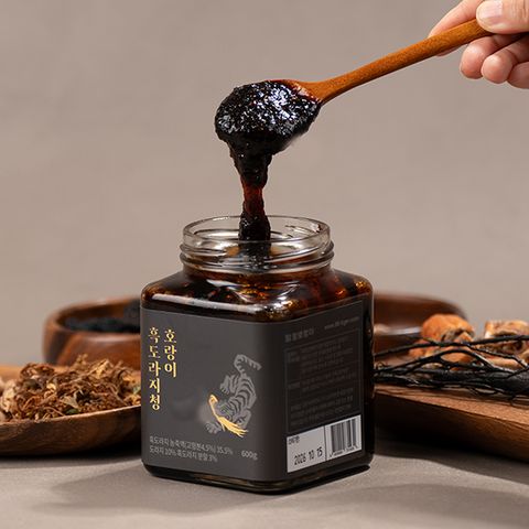 팔팔호랑이 호랑이 흑도라지청