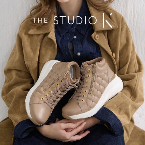 [THE STUDIO K] 더스튜디오 케이 25FW 소가죽 기모 하이탑 부츠