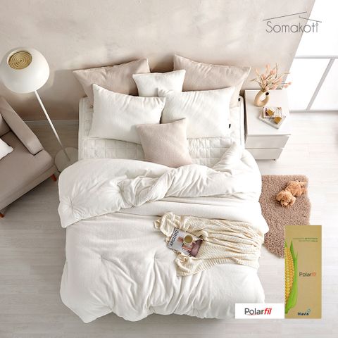 [쏘마꼬띠] 프리미엄 6mm 특장모 보아퍼 극세사 침구세트 수퍼킹