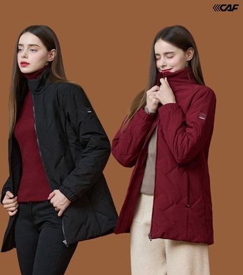 [르까프] 25FW 여성 사일런트웜 패딩 점퍼 2종