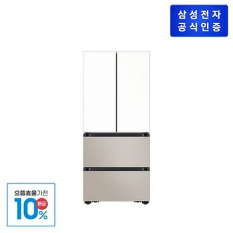 삼성 Bespoke AI 김치플러스 4도어 586L (AI 정온 모드) / RK70F58M1ZG