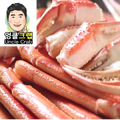 엉클크랩 스노우크랩 2마리(원물기준 2.4kg 이상 / 600g * 2팩)