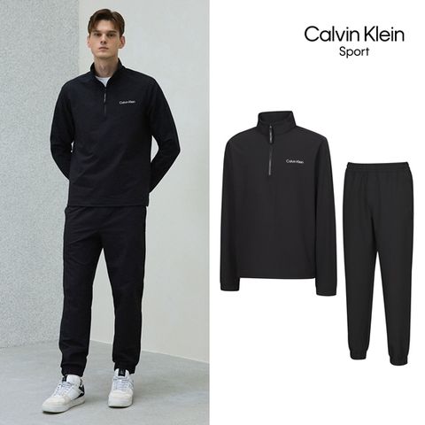 [Calvin Klein Sport]25FW 라이트 에센셜 셋업 2pcs 남성