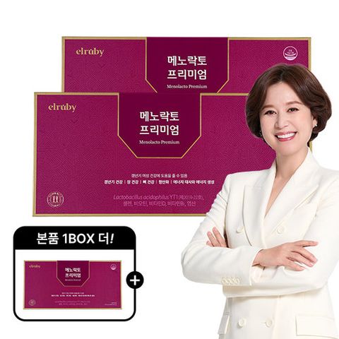 [방송에서만 총9개월분]  메노락토 프리미엄 갱년기유산균YT1 6개월분+3개월분 더