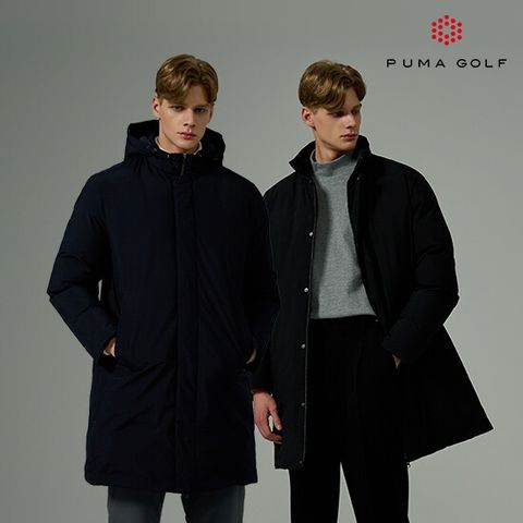 푸마골프 25FW 남성 인퀼팅 패딩 코트