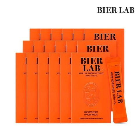 [비어랩] 맥주효모 비오틴 플러스 18박스(4.3g*14포*18박스)
