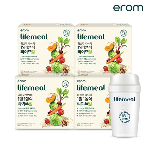 황성주 생식 4박스+쉐이커1