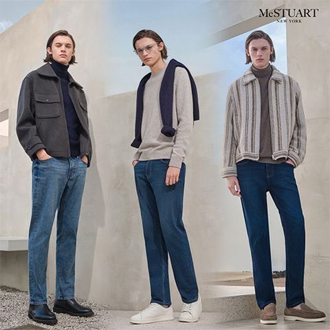 [맥스튜어트뉴욕] 방송에서만 25FW 남성 소프트 브러쉬 기모 데님 3종