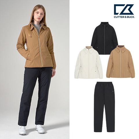 ● 커터앤벅 25FW 여성 인퀼팅 패딩셋업 2종 (패딩자켓+패딩팬츠)