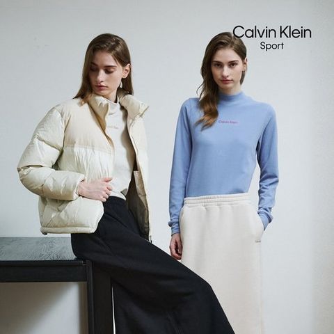 [캘빈클라인] (25FW) 캘빈클라인 여성 롱 스커트 (컬러 택 1)