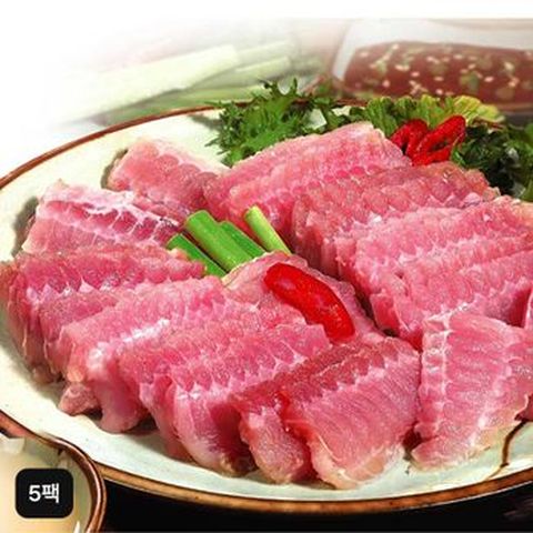 국내산 영산포 숙성 홍어회 5팩 (모둠회 100g+초장 20g)