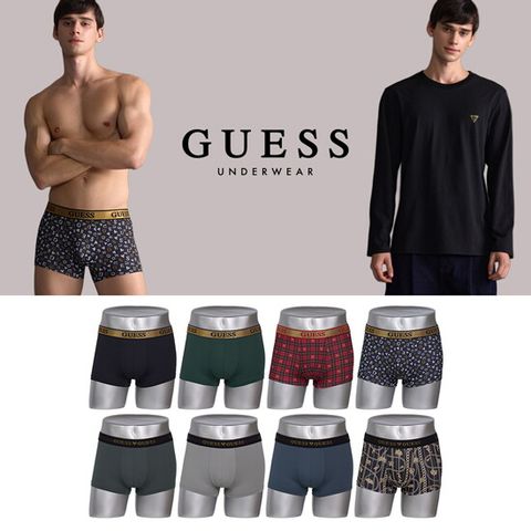 게스 25FW 남성 골드에디션 드로즈 8종 + 긴팔티 1종