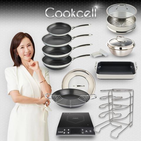 [연말결산]쿡셀 블랙큐브 세라믹 IH 후라이팬 세트