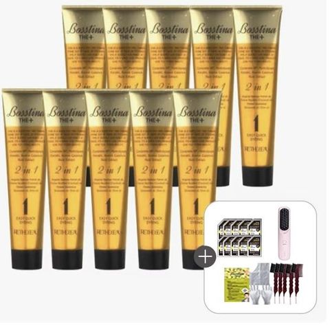 [전고객 무선 고데기]보스티나 염색제 세트