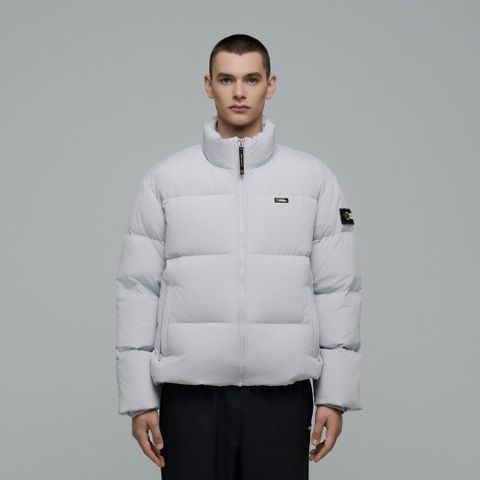 [NH카드5%할인][공식] 내셔널지오그래픽 N244UDW910 레이만 숏기장 다운 점퍼 ICE GREY