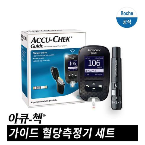 [삼성카드5%할인] 아큐첵 가이드 패스트클릭스 패키지 