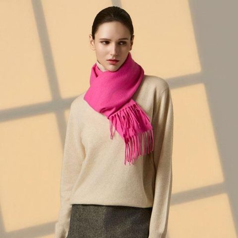 [카드 5%할인][신세계단독] 데너 몽골 햇 캐시미어100 숄 머플러 (25FW)