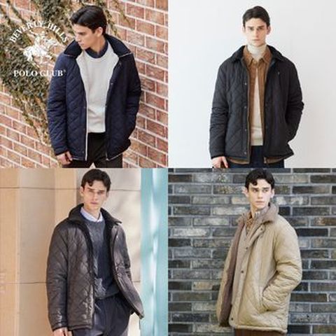 비버리힐즈폴로클럽 남성 리버시블 퀼팅 점퍼 1종