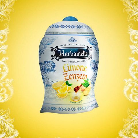 [에르바멜레]허니드롭캔디-레몬진저1봉