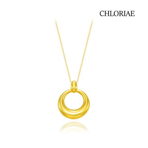 [클로리에]24K 라운드 팬던트 목걸이