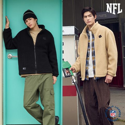 [런칭가 89,000원] NFL 25FW 남성 플리스 점퍼 1종
