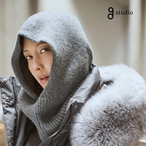 [지스튜디오] 캐시미어 스팽글 바라클라바