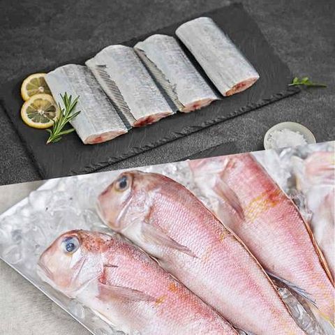 [올레마켓] [제주수협 수매]제주 통옥돔 6미(160g*6미) + 제주 특대 은갈치 6토막(300g*2미) 선물세트