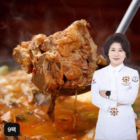 (방송에서만 2팩 더!)박미란의 진짜 푸짐한 감자탕 1kgX9팩